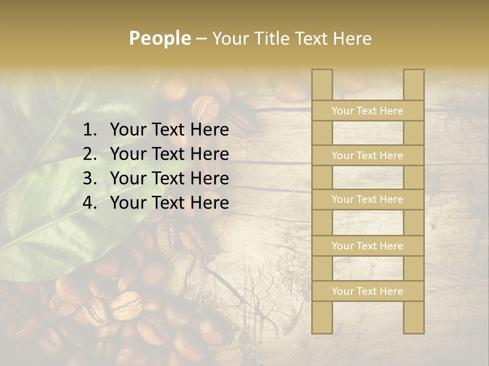 Arabic Wooden Arabica PowerPoint Template