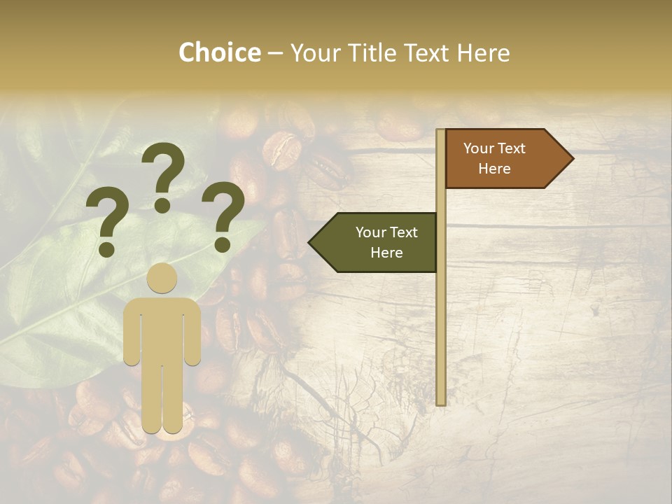 Arabic Wooden Arabica PowerPoint Template