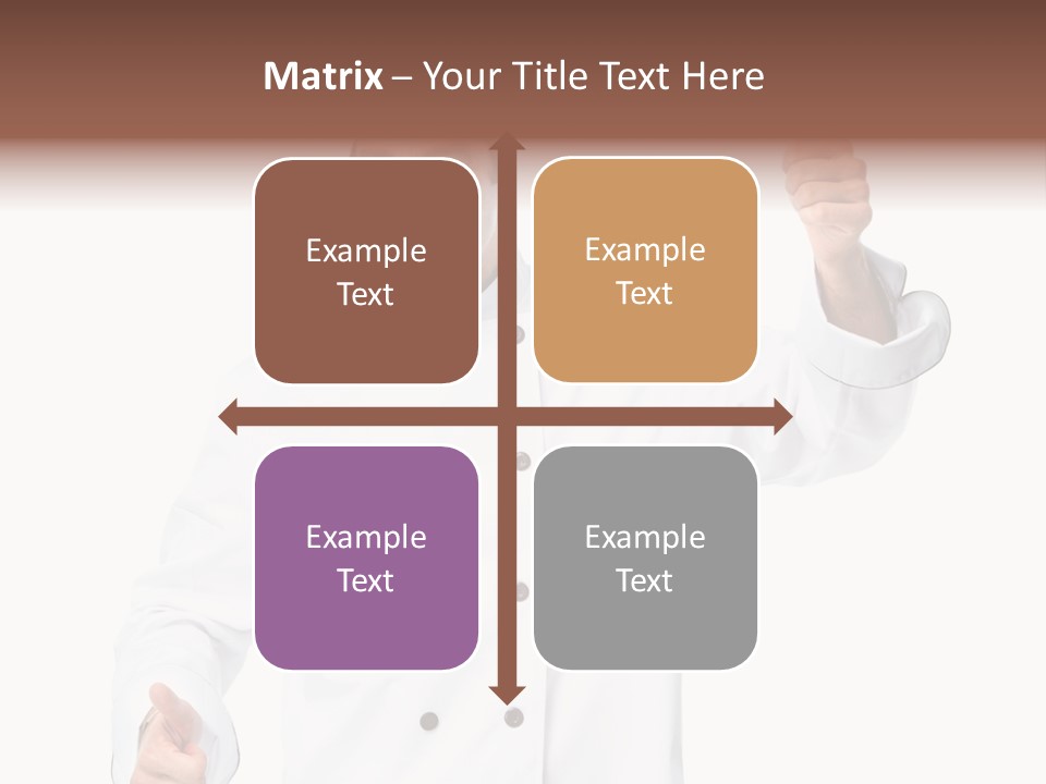 Uniform Vegetarian Occupation PowerPoint Template