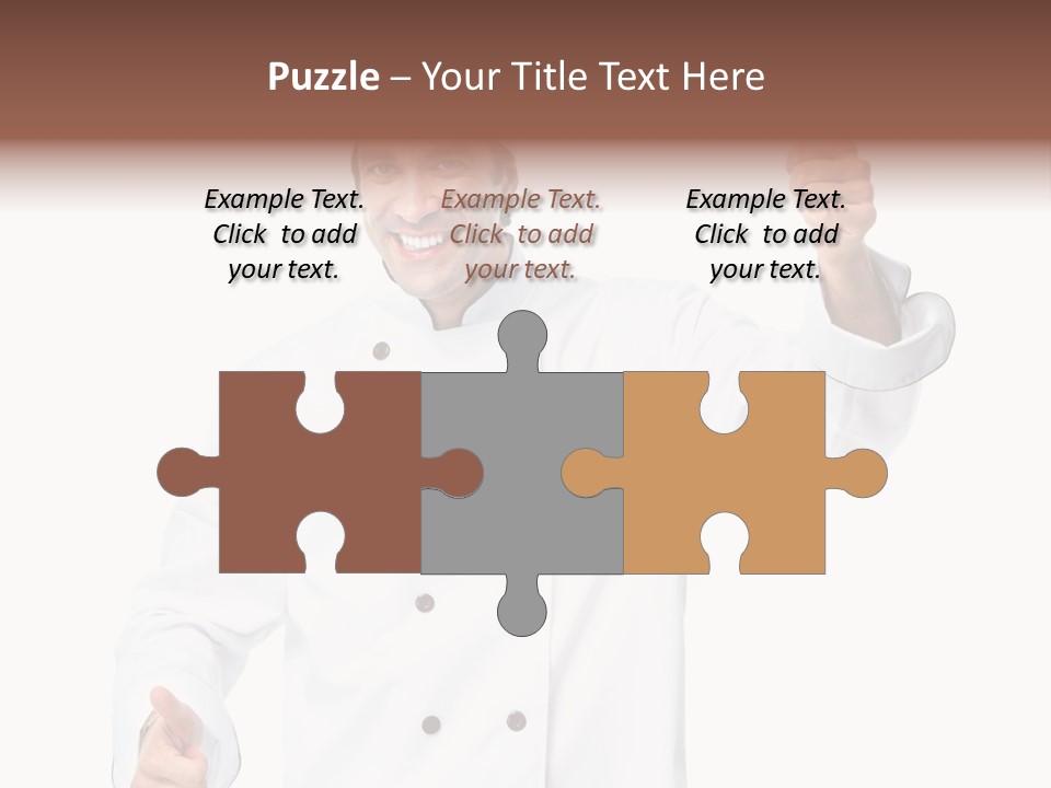 Uniform Vegetarian Occupation PowerPoint Template