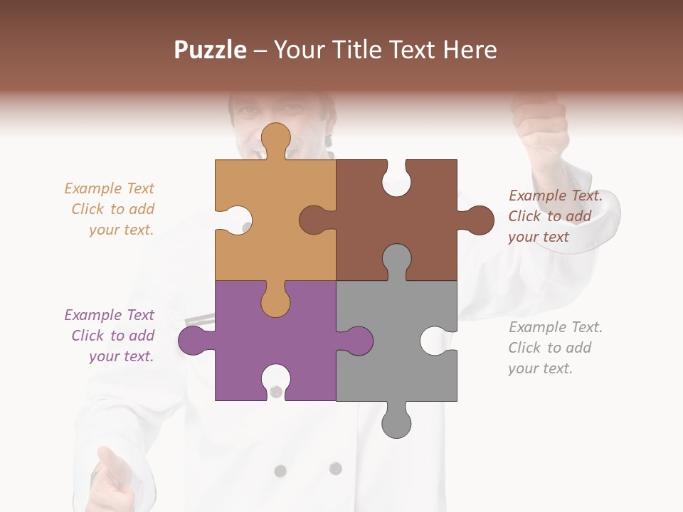 Uniform Vegetarian Occupation PowerPoint Template