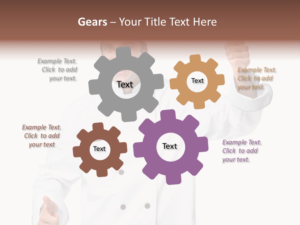 Uniform Vegetarian Occupation PowerPoint Template