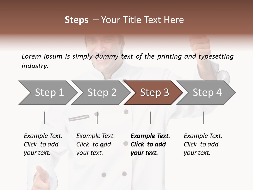 Uniform Vegetarian Occupation PowerPoint Template