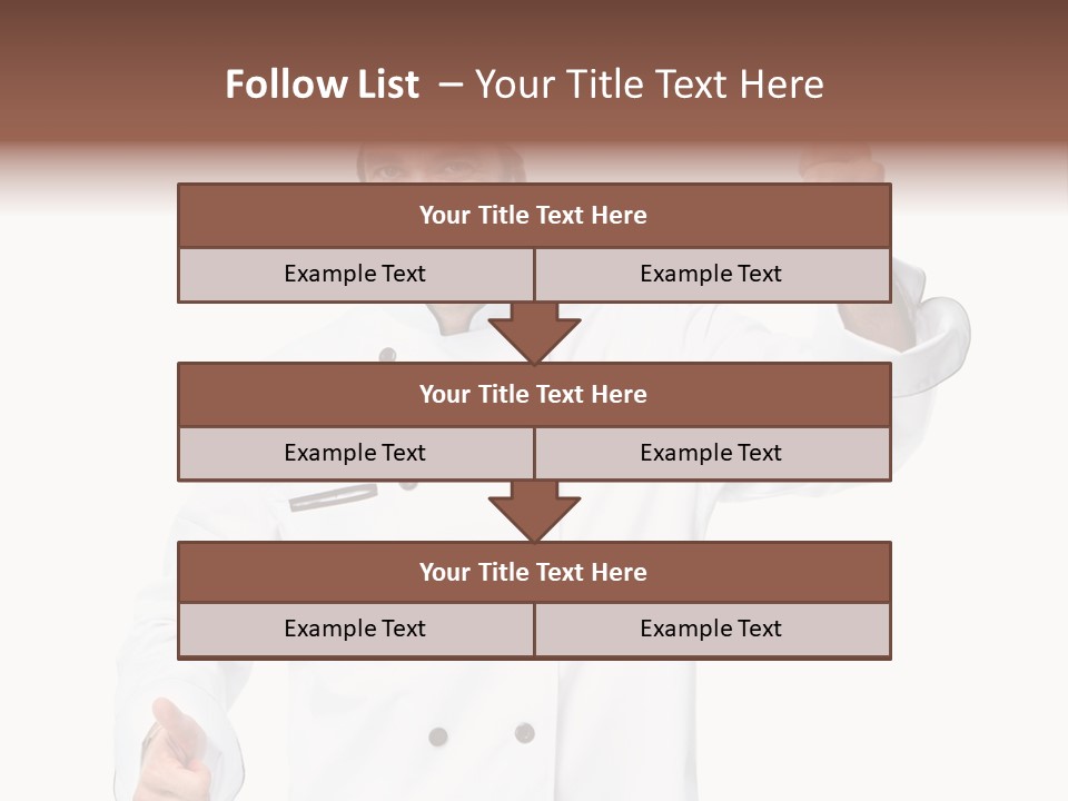Uniform Vegetarian Occupation PowerPoint Template
