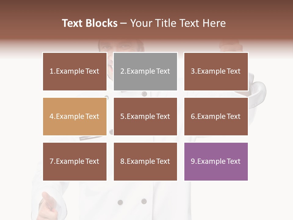 Uniform Vegetarian Occupation PowerPoint Template