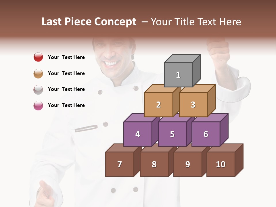 Uniform Vegetarian Occupation PowerPoint Template