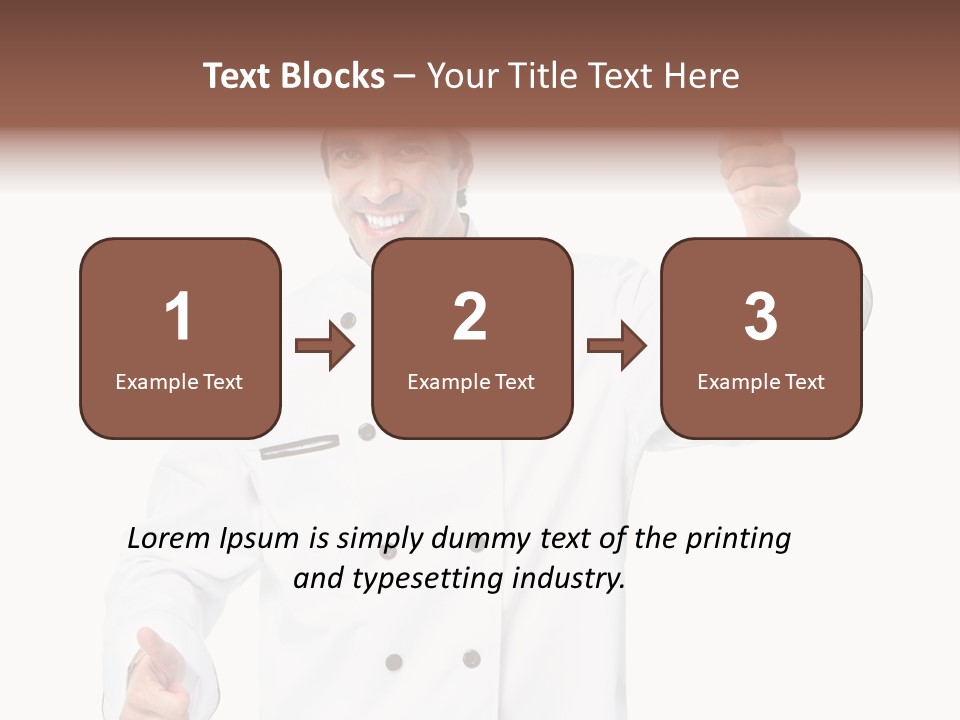 Uniform Vegetarian Occupation PowerPoint Template