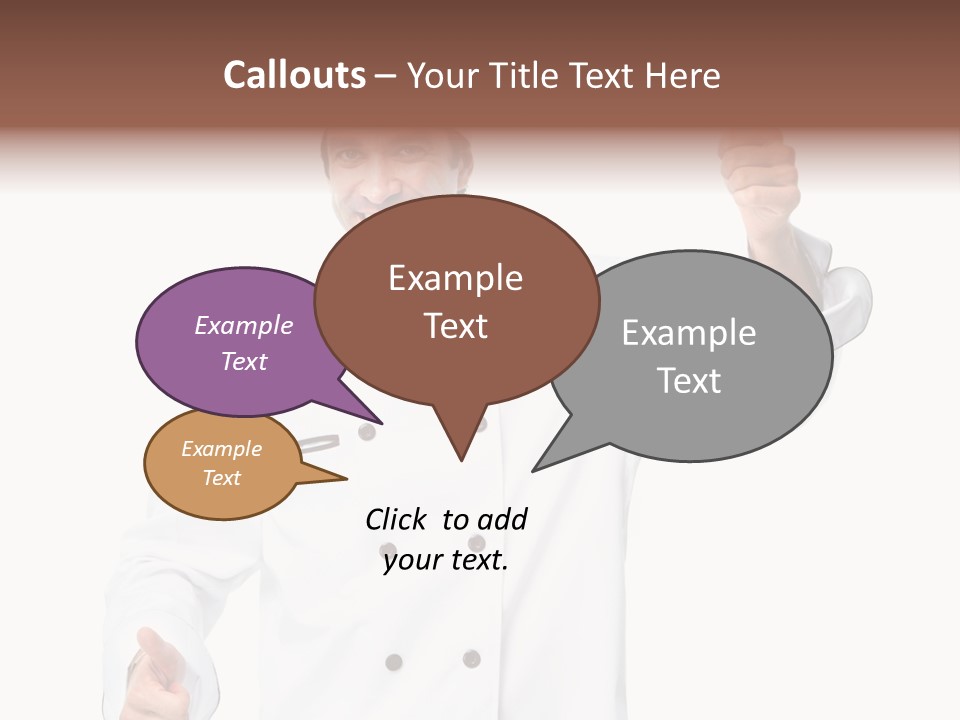 Uniform Vegetarian Occupation PowerPoint Template