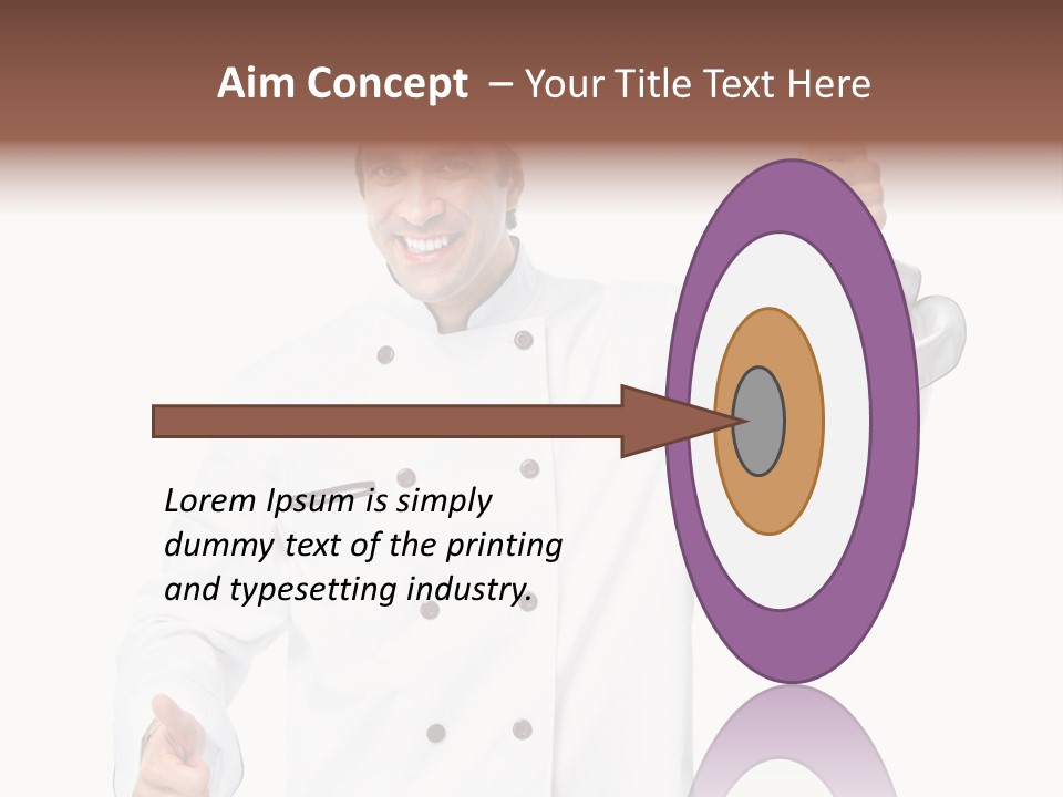 Uniform Vegetarian Occupation PowerPoint Template