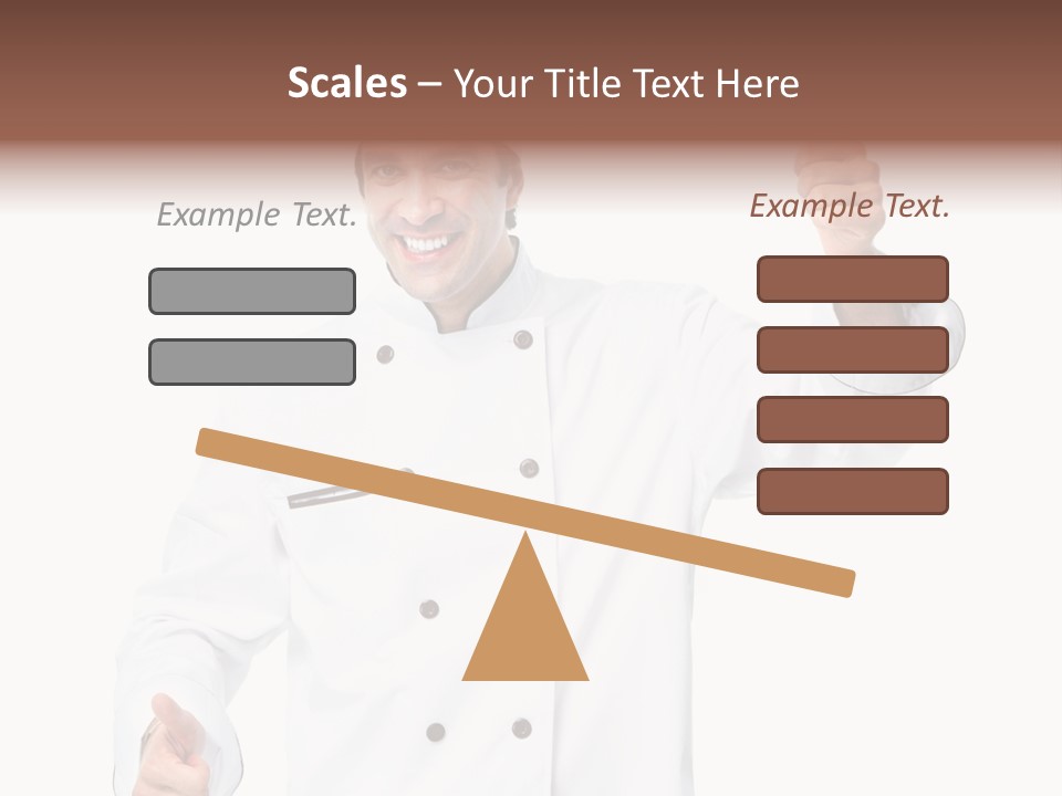 Uniform Vegetarian Occupation PowerPoint Template
