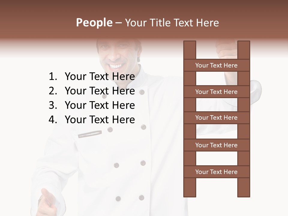 Uniform Vegetarian Occupation PowerPoint Template