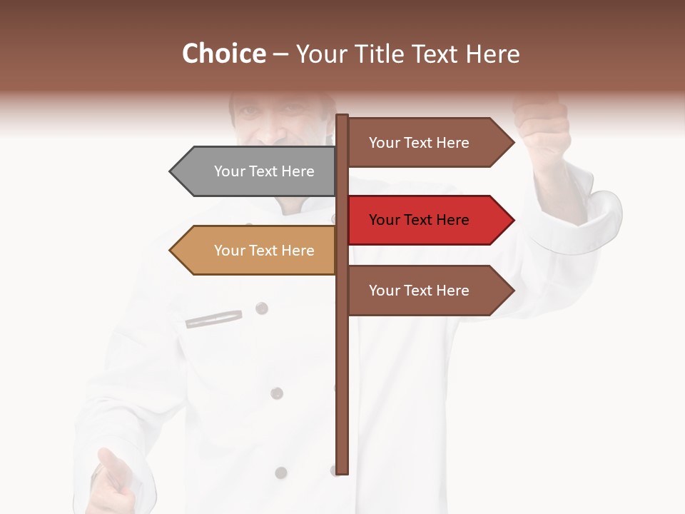 Uniform Vegetarian Occupation PowerPoint Template