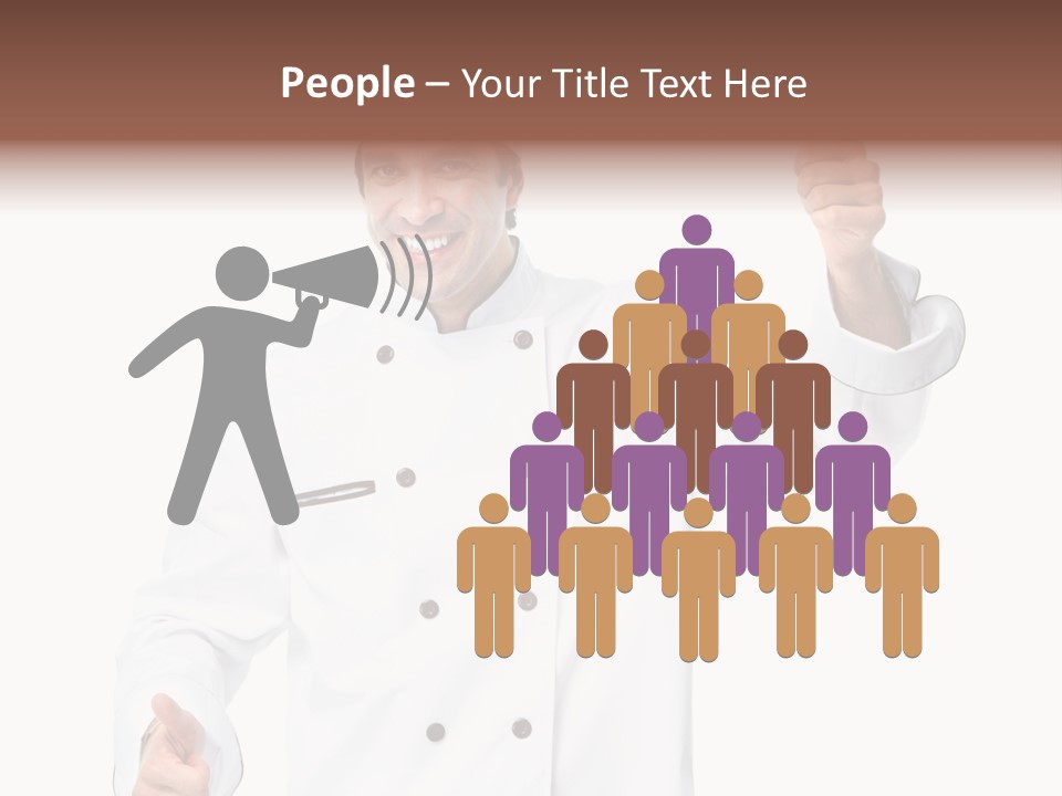 Uniform Vegetarian Occupation PowerPoint Template