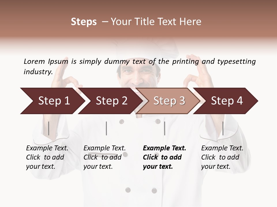 Staff Menu People PowerPoint Template