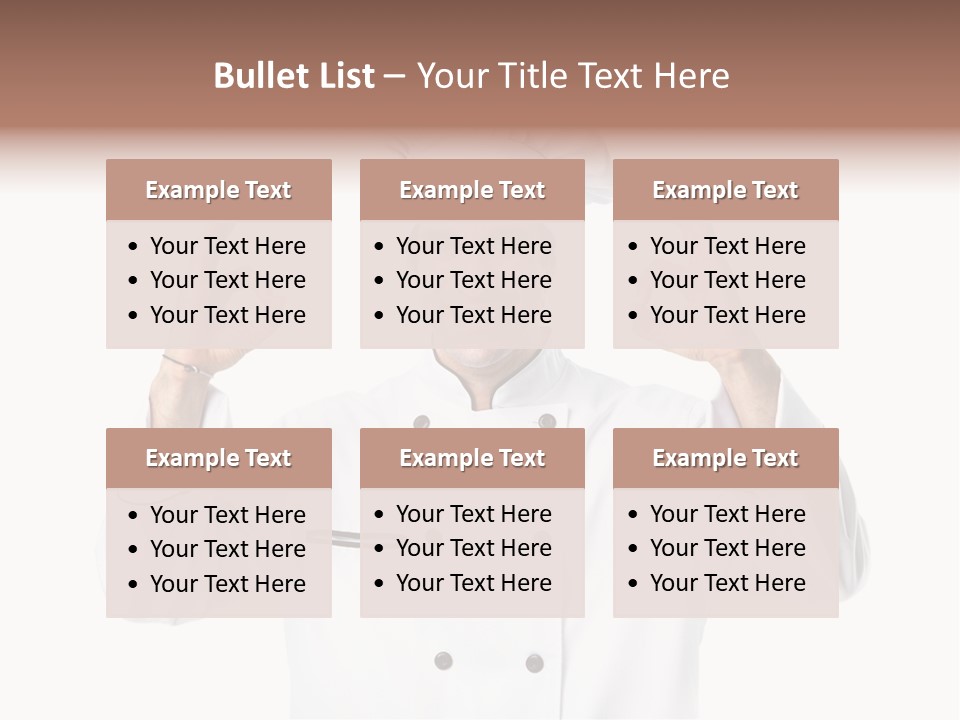 Staff Menu People PowerPoint Template