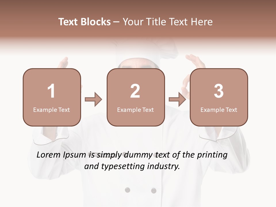 Staff Menu People PowerPoint Template