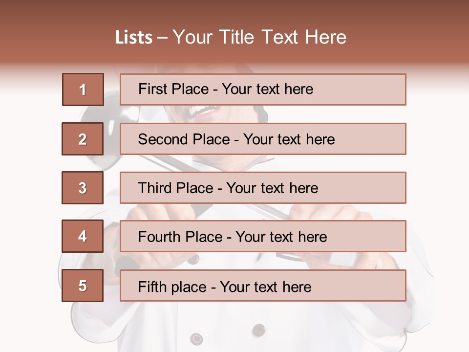 S Meal Isolated PowerPoint Template