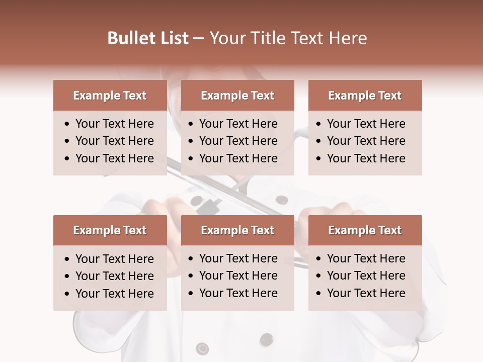 S Meal Isolated PowerPoint Template