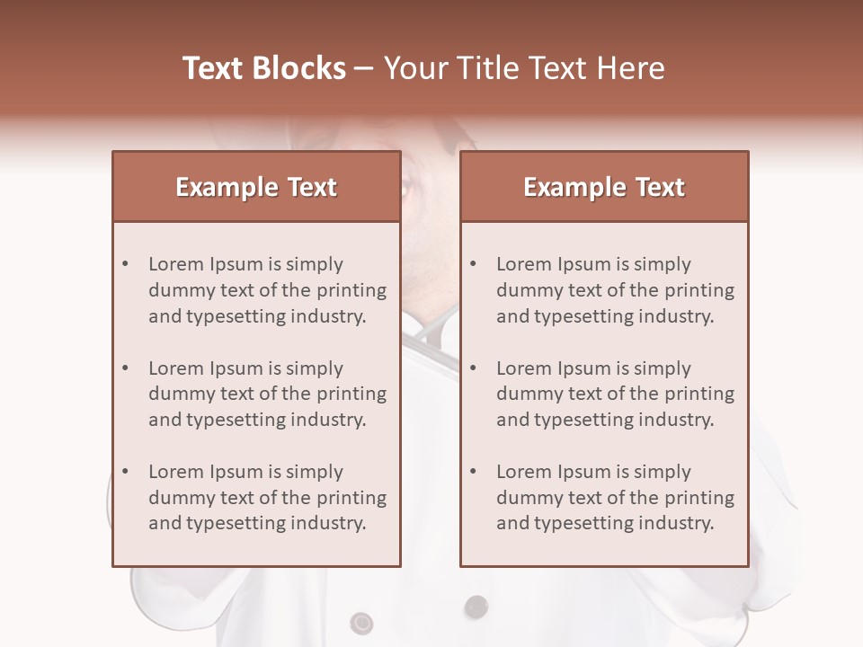 S Meal Isolated PowerPoint Template