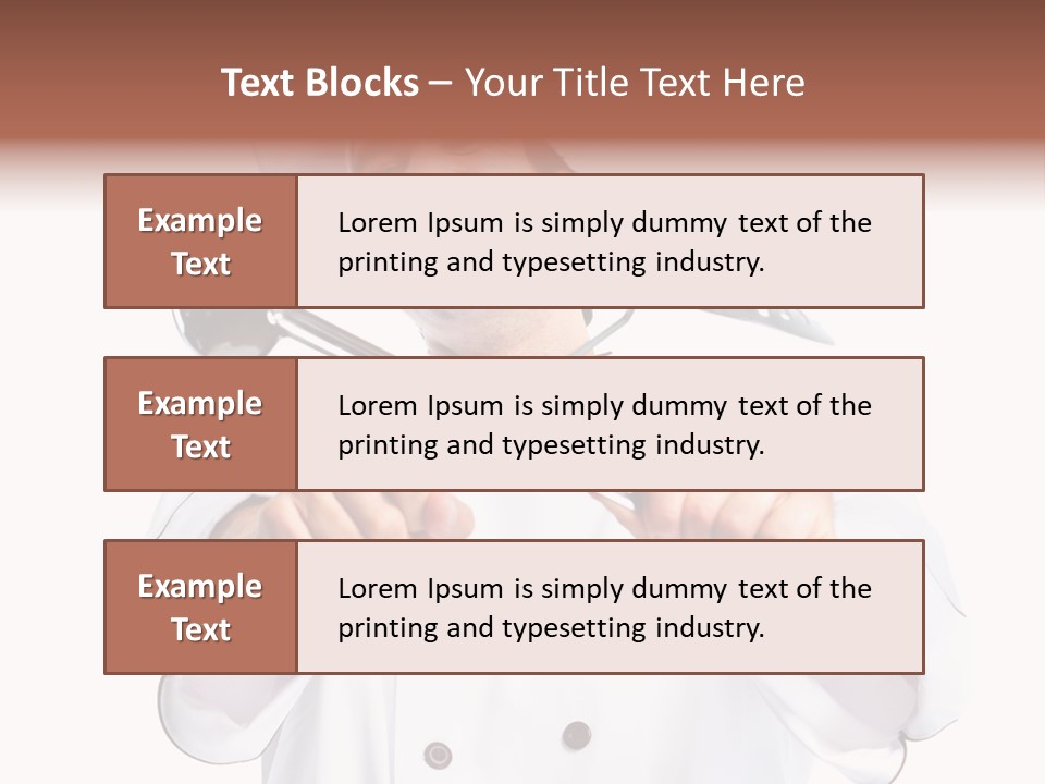 S Meal Isolated PowerPoint Template
