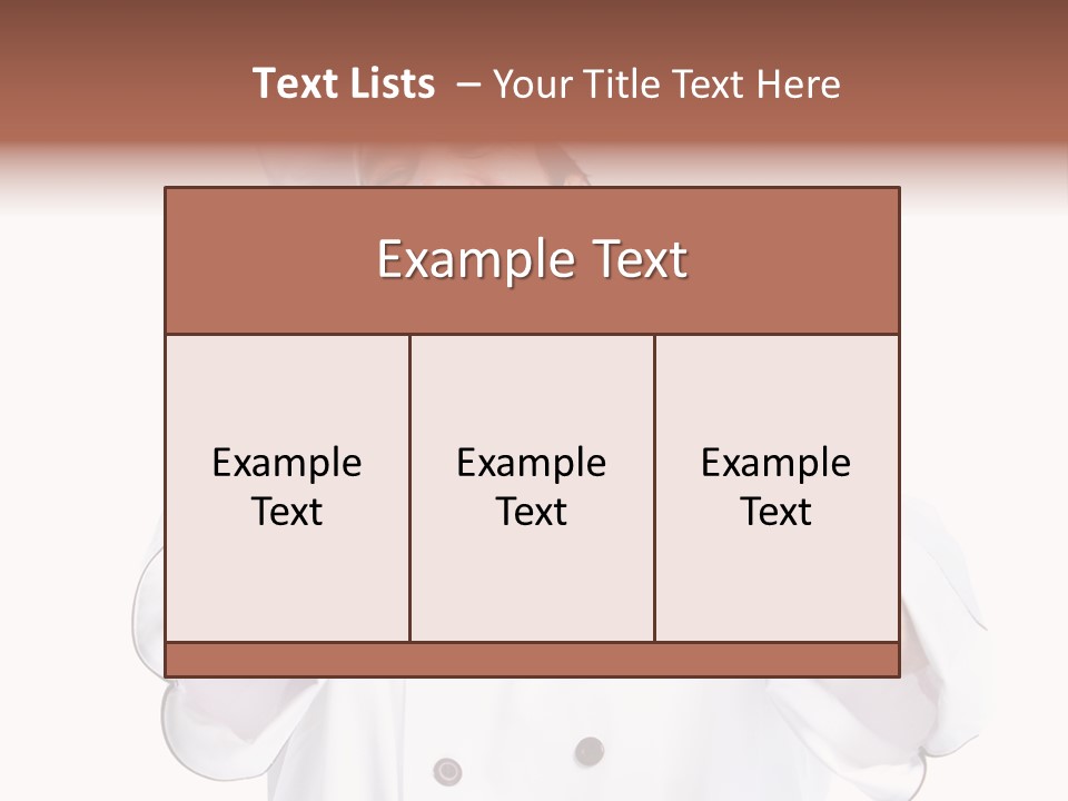 S Meal Isolated PowerPoint Template