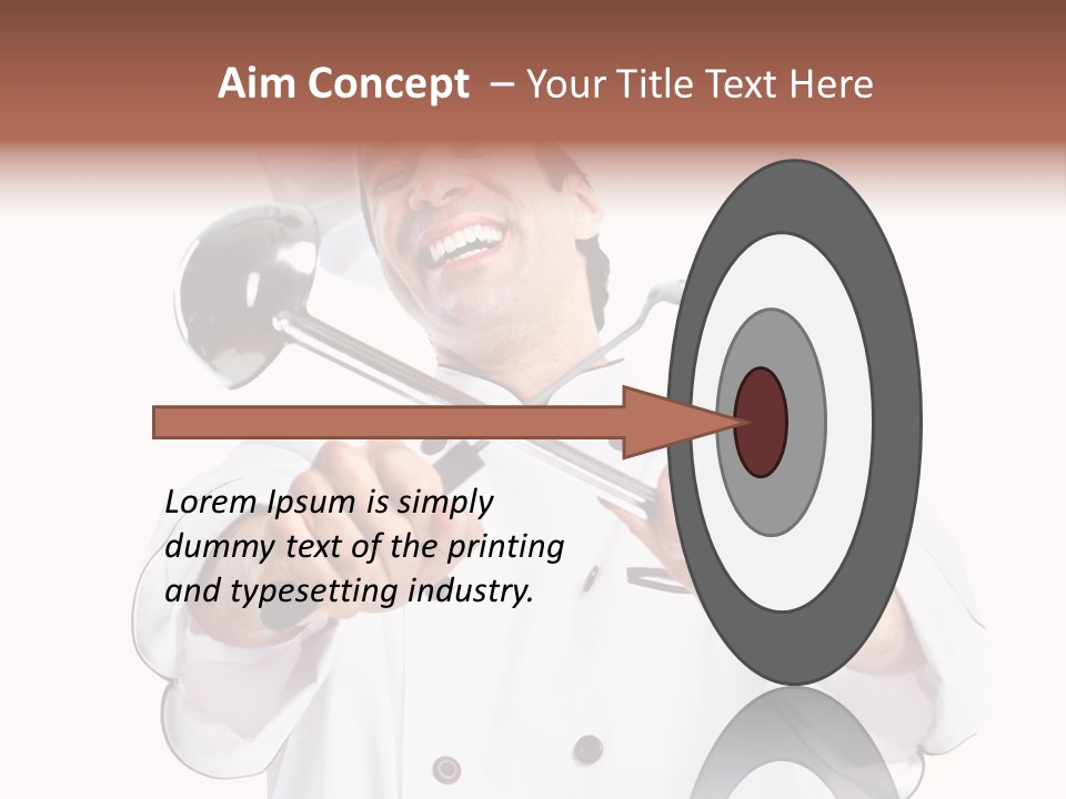 S Meal Isolated PowerPoint Template