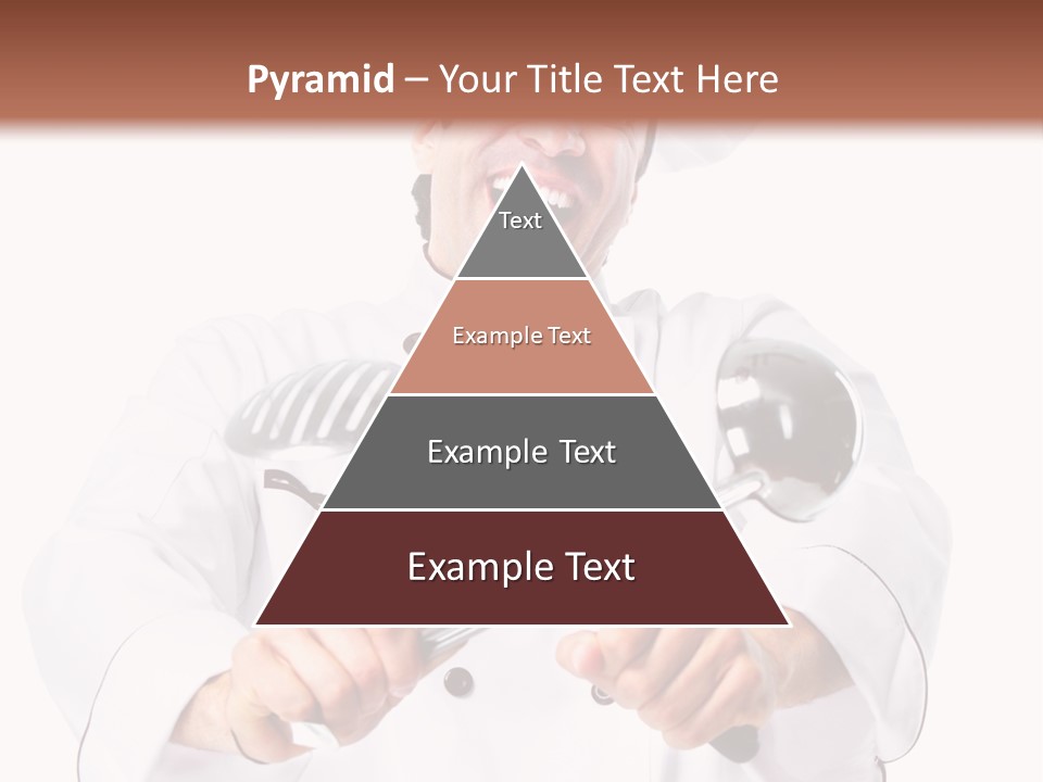 Adult White Baker PowerPoint Template