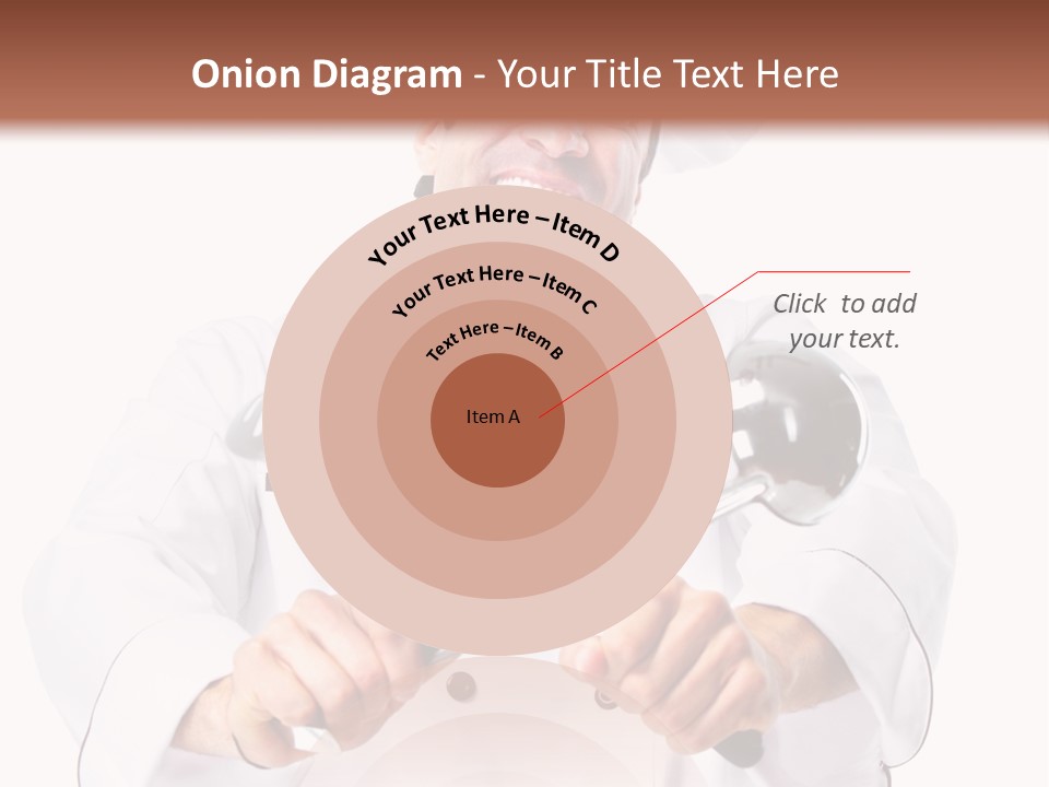 Adult White Baker PowerPoint Template