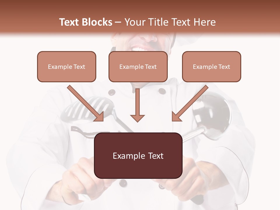 Adult White Baker PowerPoint Template