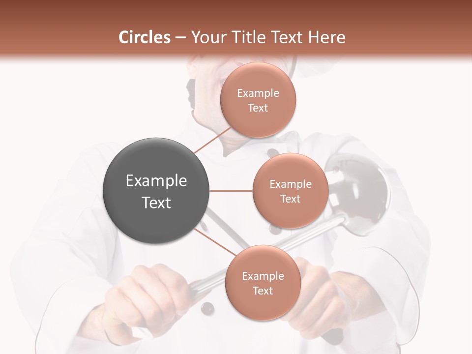 Adult White Baker PowerPoint Template