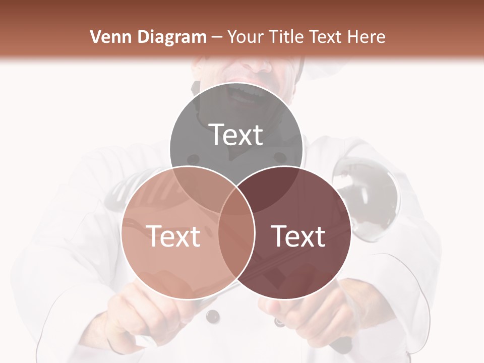 Adult White Baker PowerPoint Template