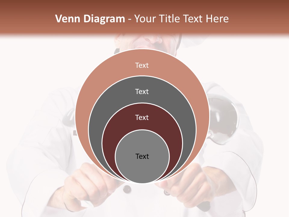 Adult White Baker PowerPoint Template