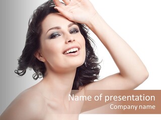 Beauty Pretty Make Up PowerPoint Template