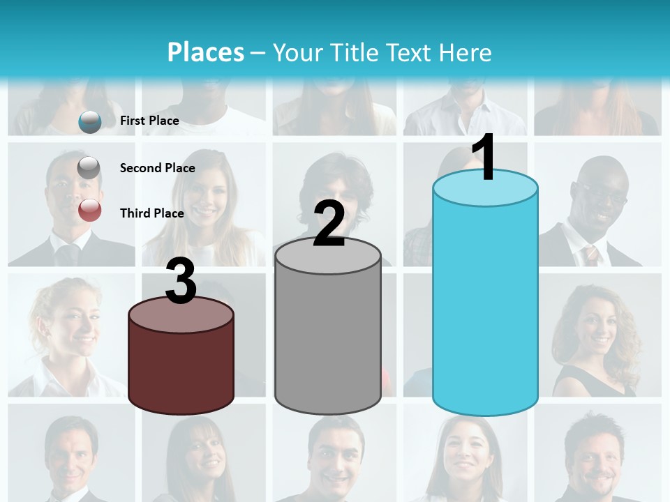 Mosaic Fat Different PowerPoint Template