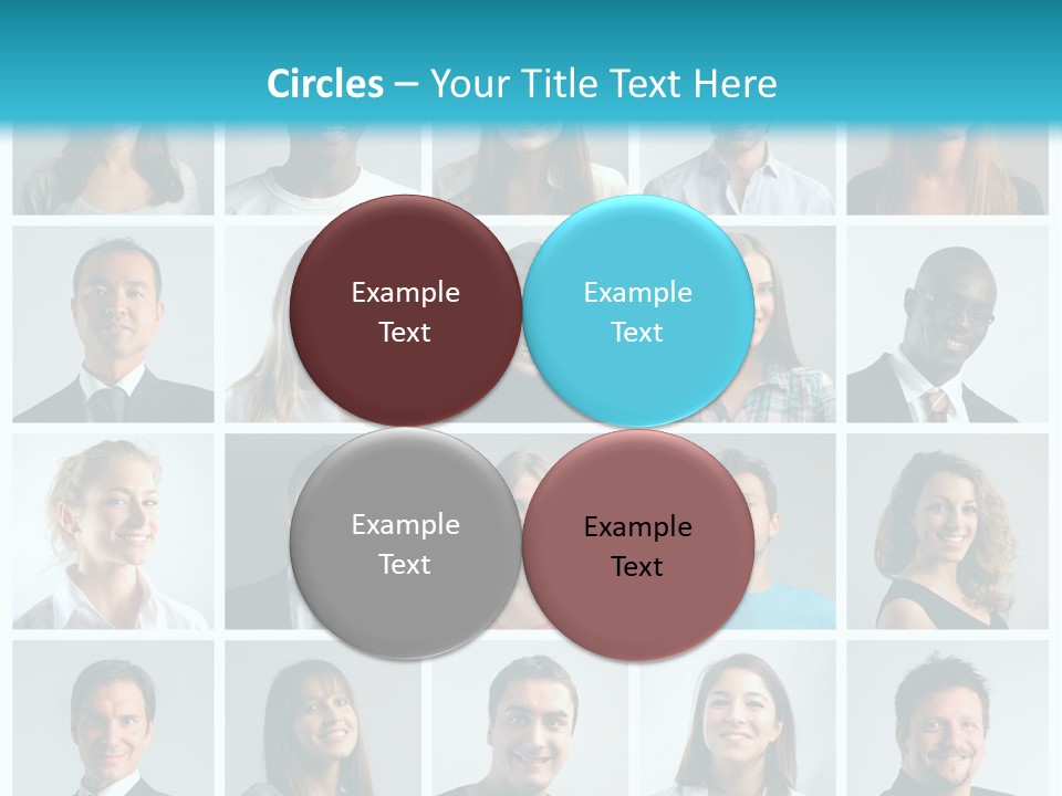 Mosaic Fat Different PowerPoint Template