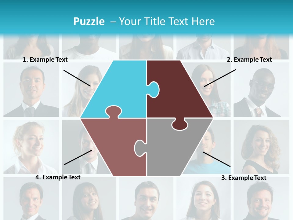 Mosaic Fat Different PowerPoint Template