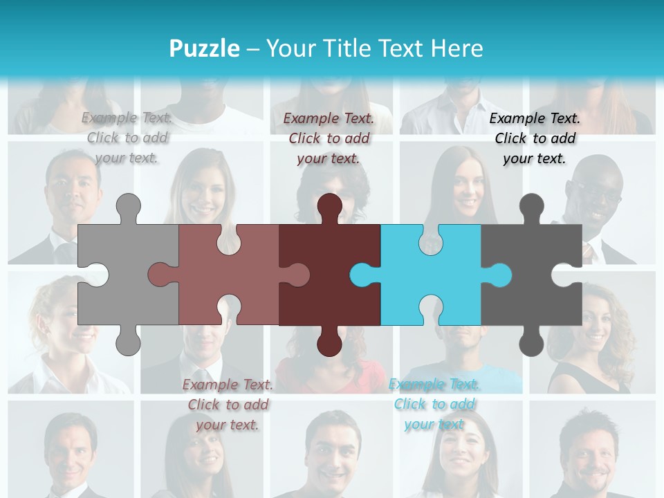 Mosaic Fat Different PowerPoint Template