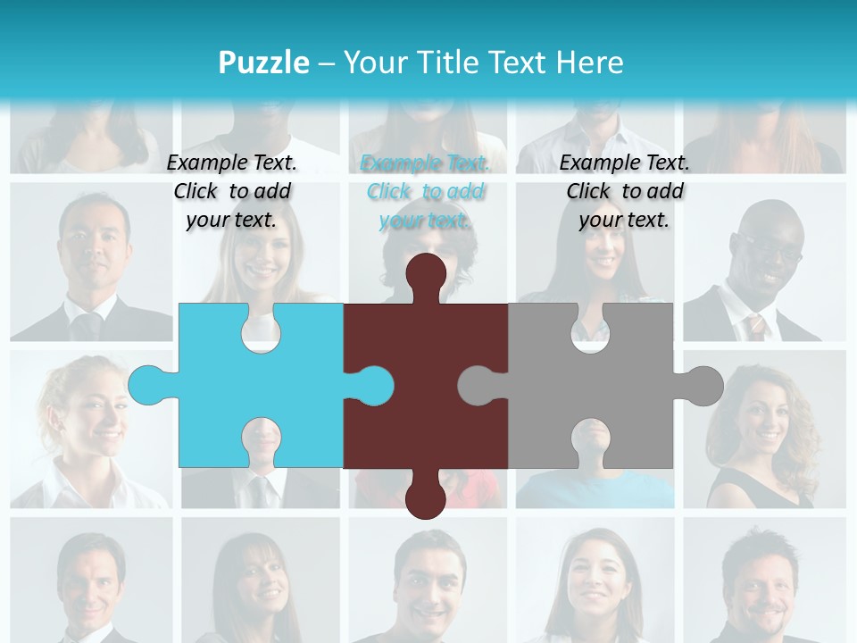 Mosaic Fat Different PowerPoint Template