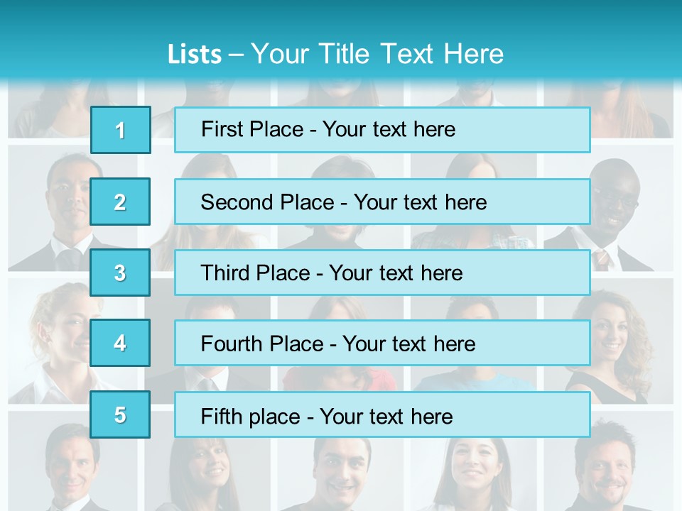 Mosaic Fat Different PowerPoint Template