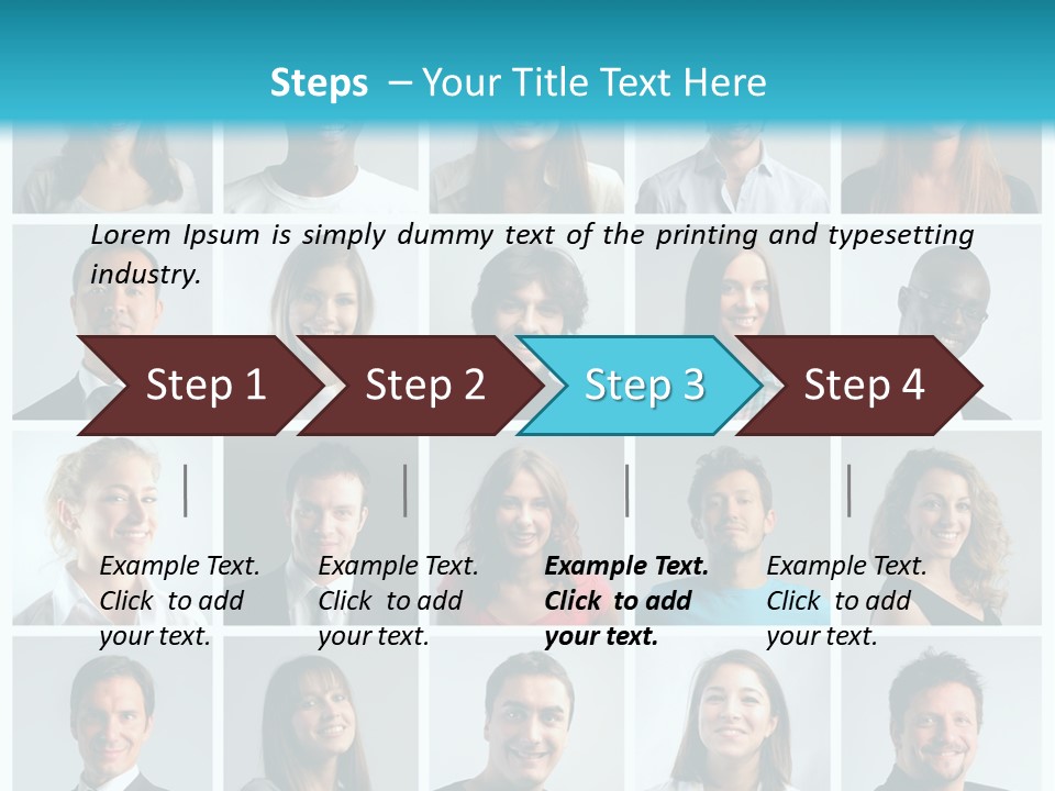 Mosaic Fat Different PowerPoint Template