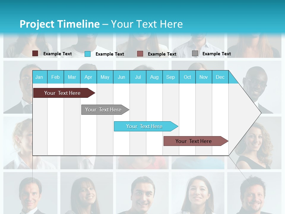 Mosaic Fat Different PowerPoint Template