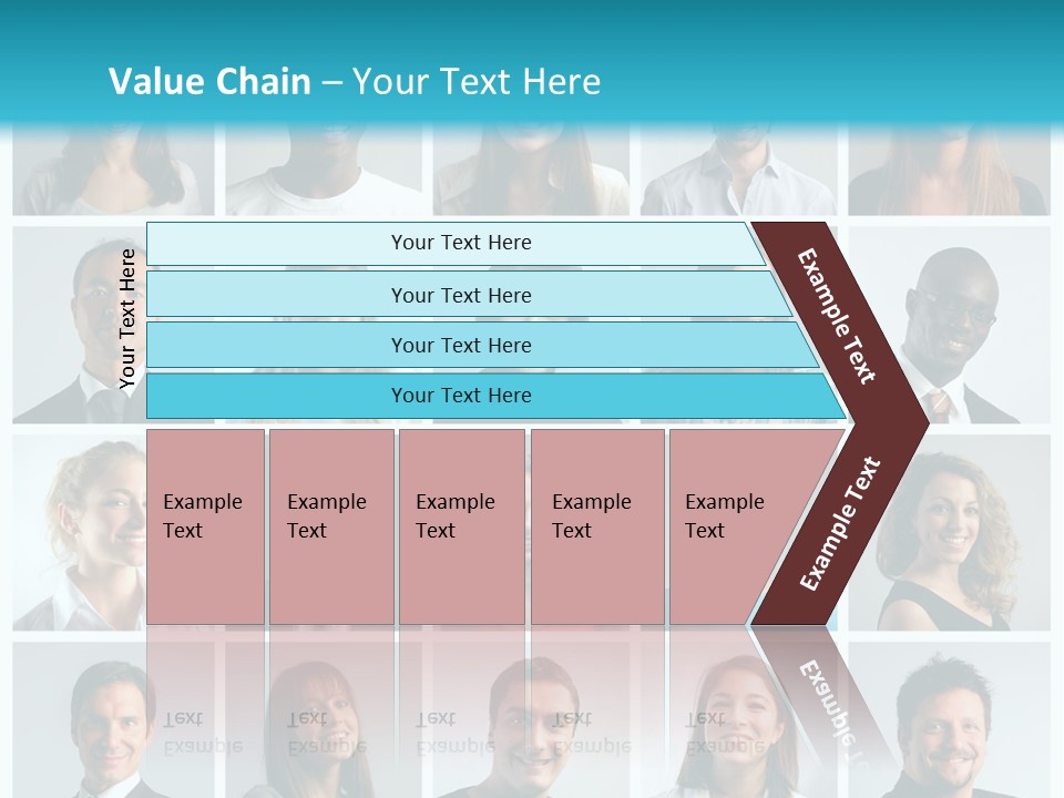 Mosaic Fat Different PowerPoint Template