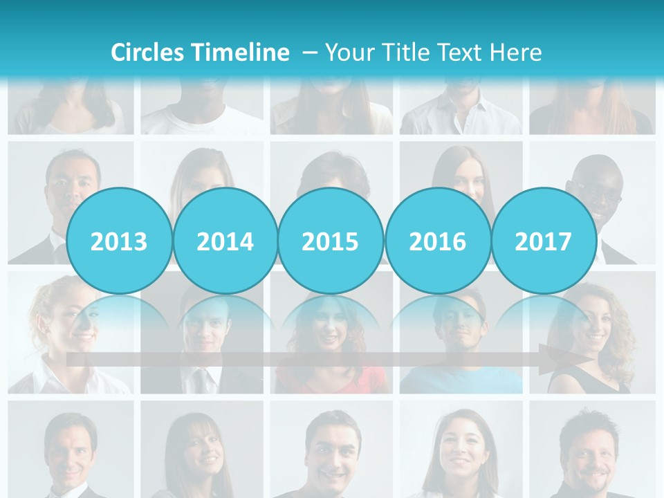 Mosaic Fat Different PowerPoint Template