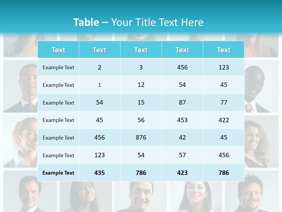 Mosaic Fat Different PowerPoint Template