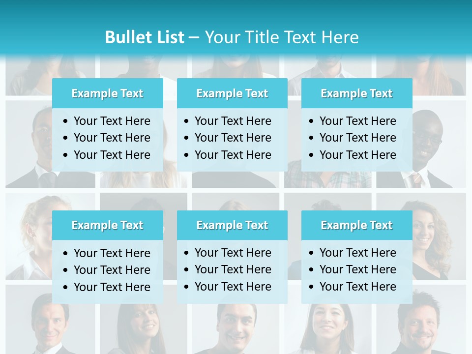 Mosaic Fat Different PowerPoint Template
