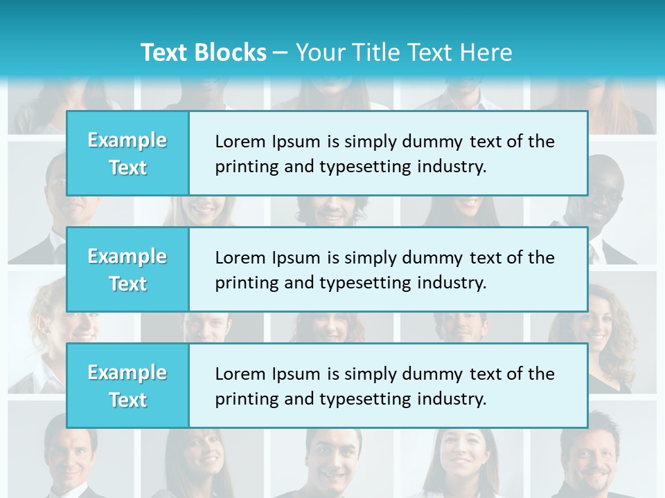 Mosaic Fat Different PowerPoint Template