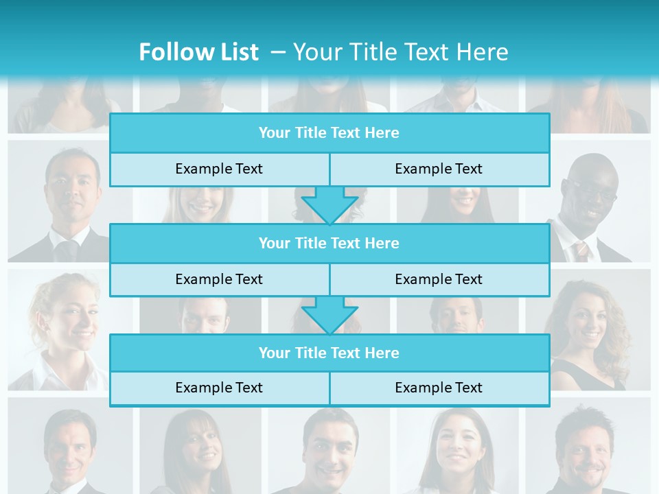 Mosaic Fat Different PowerPoint Template