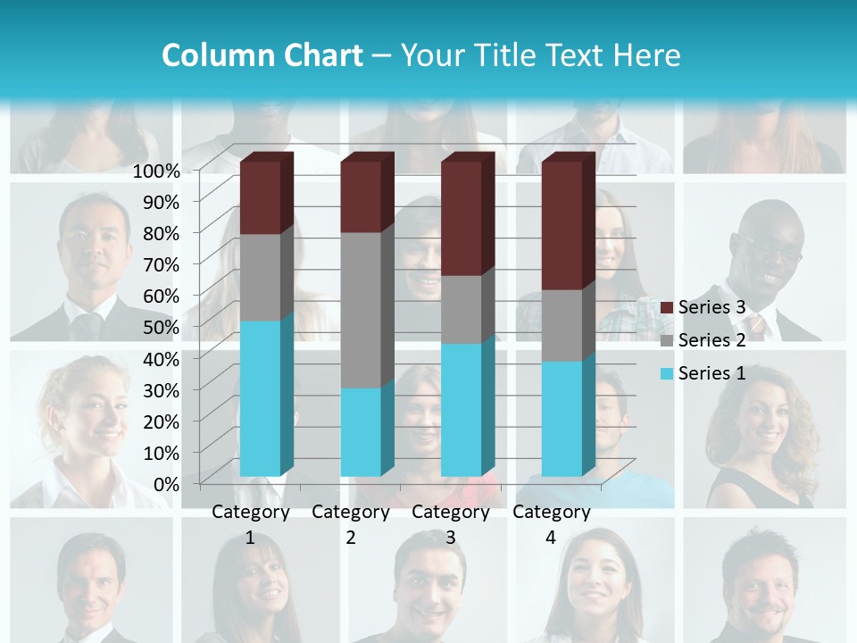 Mosaic Fat Different PowerPoint Template