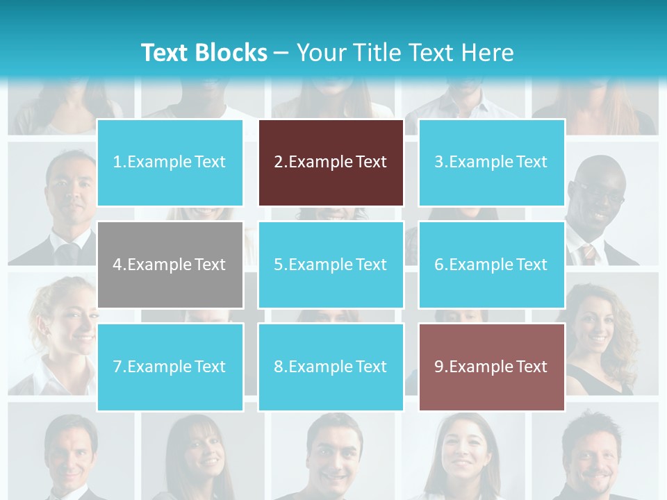 Mosaic Fat Different PowerPoint Template