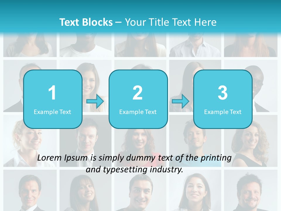 Mosaic Fat Different PowerPoint Template